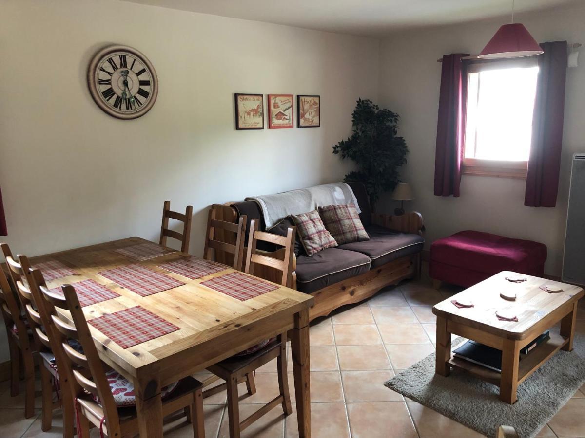 Ferienwohnung Le Coeur Tartan Samoëns Exterior foto